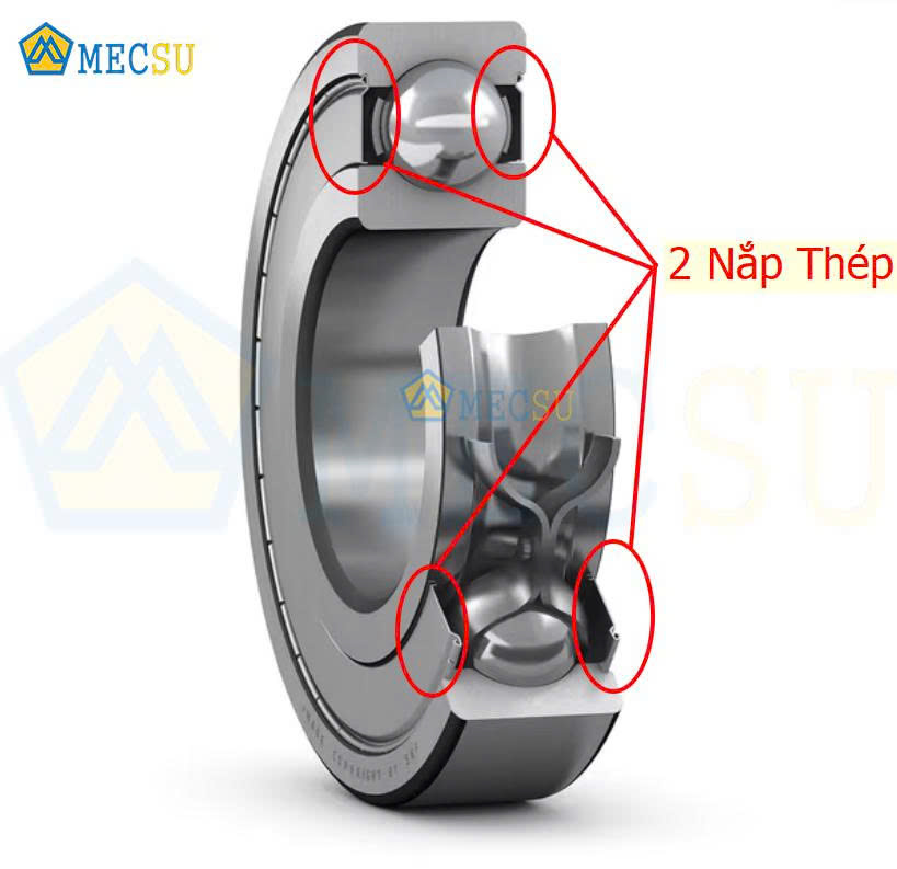 Vòng Bi Cầu Rãnh Sâu 6207-2Z/AEM3/C3 - Chính Hãng, Giá Tốt - Ảnh 6