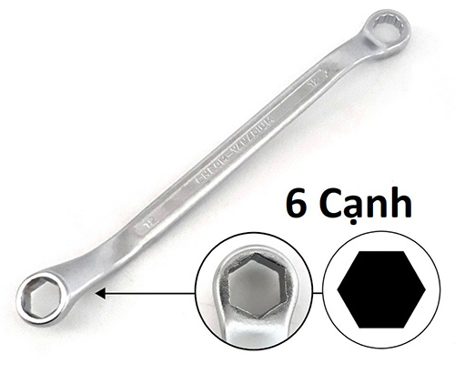 Alternative view of Cờ Lê Hai Vòng Lệch 18X19mm Sata 42307