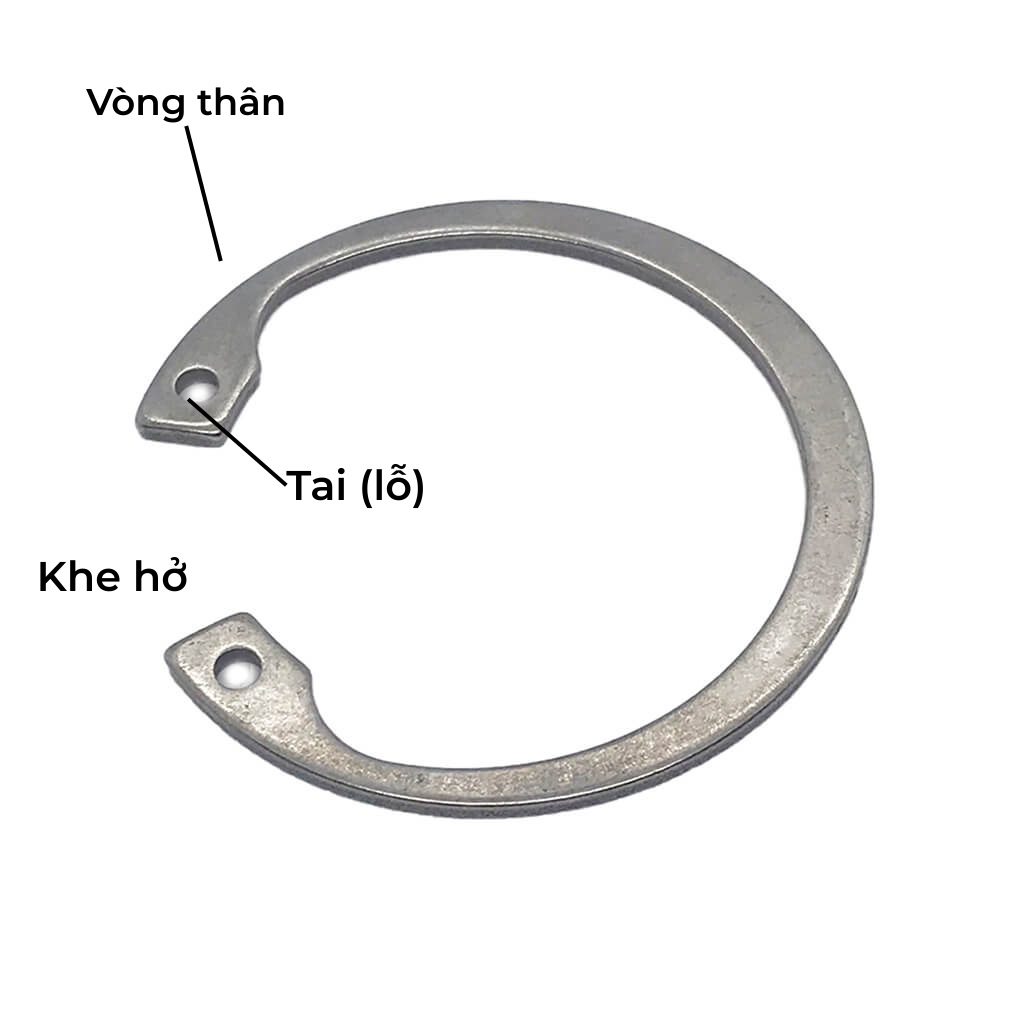 Phe Gài Lỗ Thép 65Mn DIN472 D12x1.0 - Ảnh 5