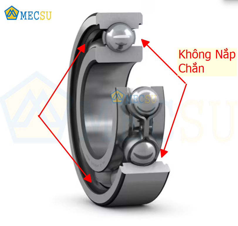 Vòng Bi Cầu Rãnh Sâu SKF 6312/C3 (60x130x31) - Chính Hãng - Giá Tốt - Đủ Loại - Ảnh 5