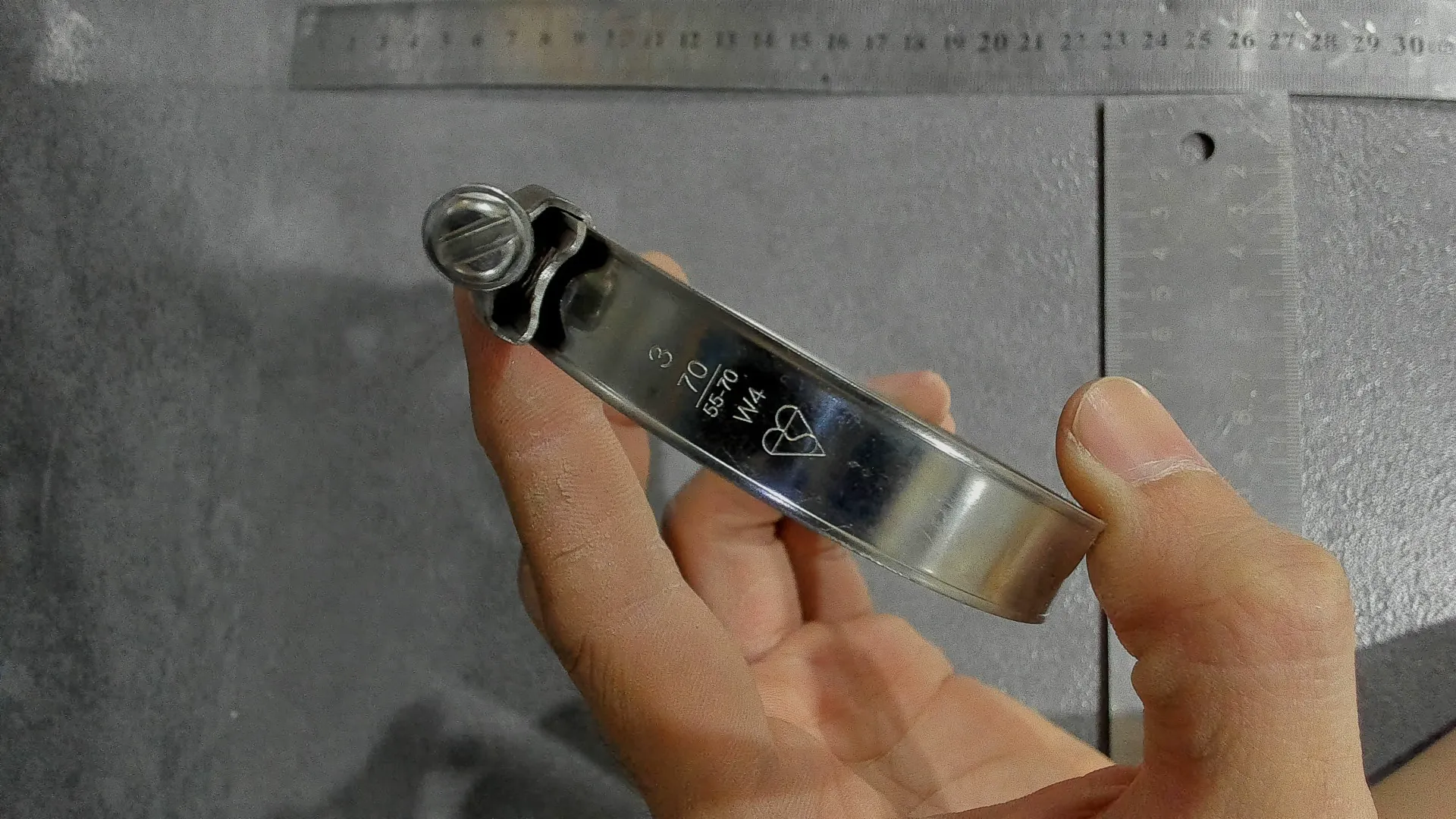 Đai Siết Ống Cổ Dê Orbit Inox 304 (55-70mm)