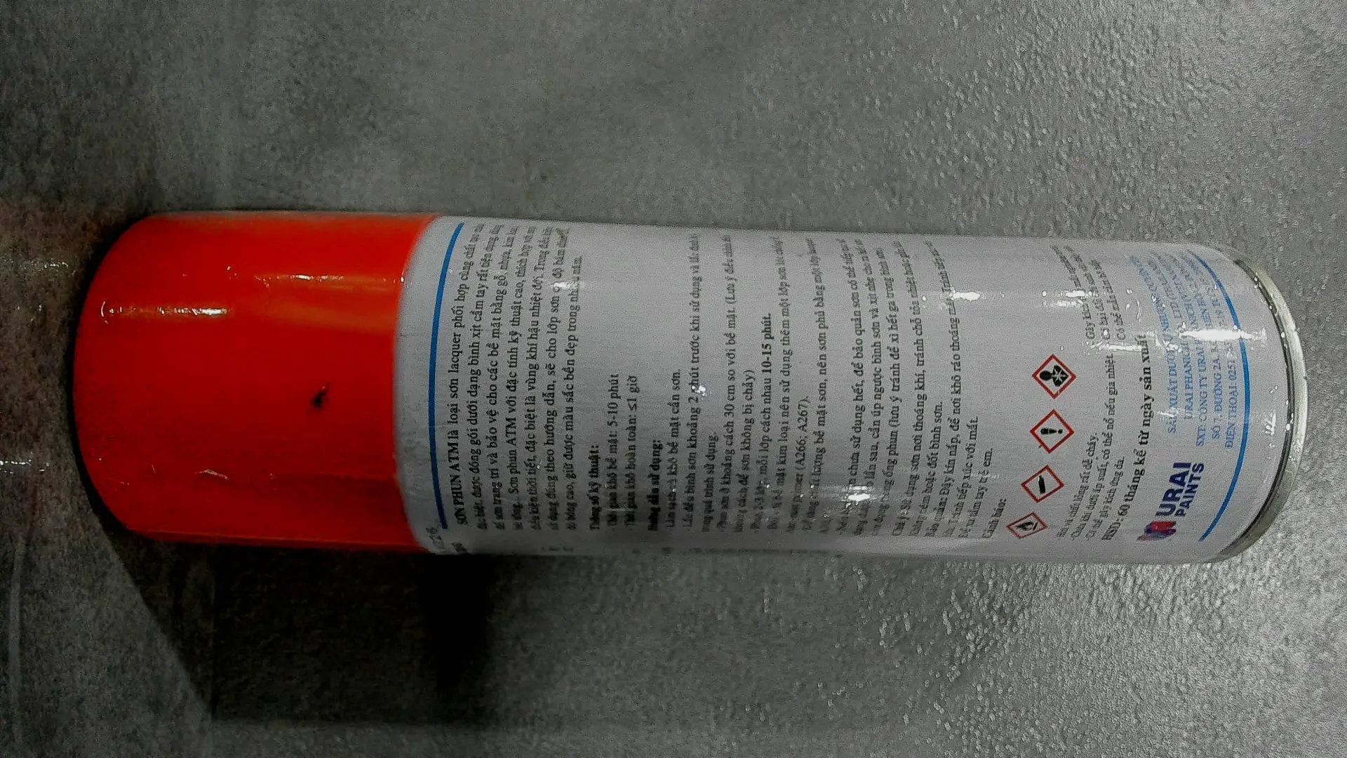 Sơn Xịt ATM A226 Màu Cam - Ảnh 4