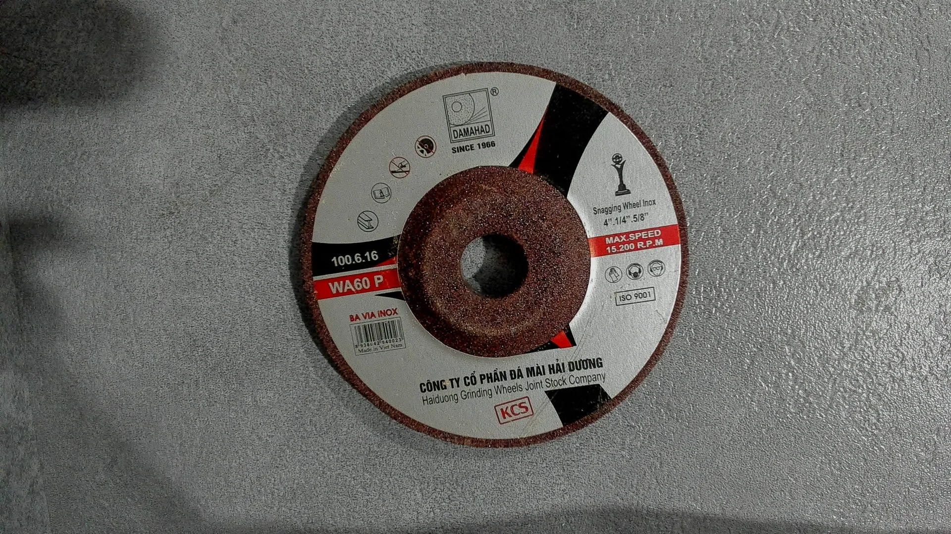 Đá Mài Bavia Inox Hải Dương 100x6x16 - Ảnh 3