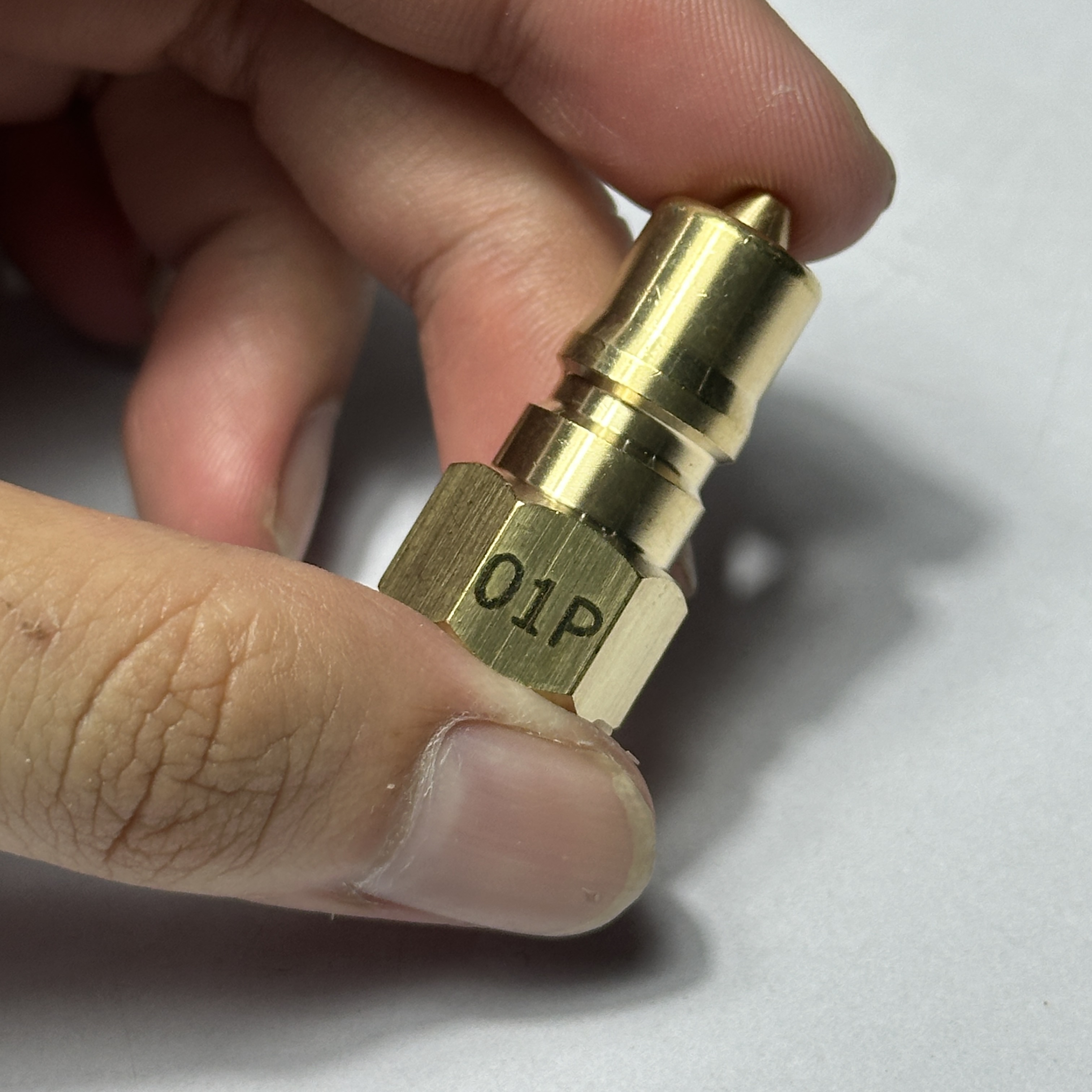 Hình ảnh Khớp Nối Nhanh Khí Nén Đầu Đực Ren Trong Đồng Rc1/8 CDC SP 01P