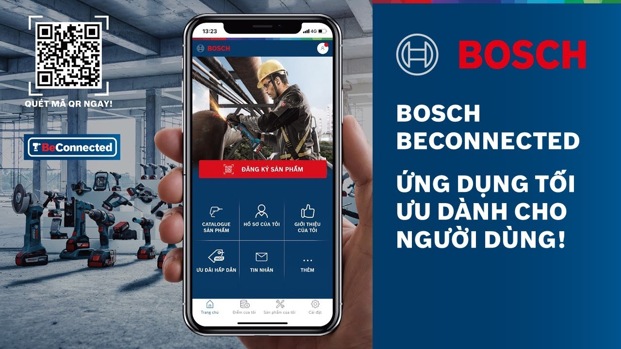 Cách nhận biết máy mài Bosch chính hãng