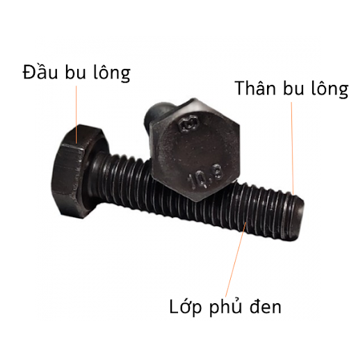  Cấu tạo của Bulong Đen 10.9
