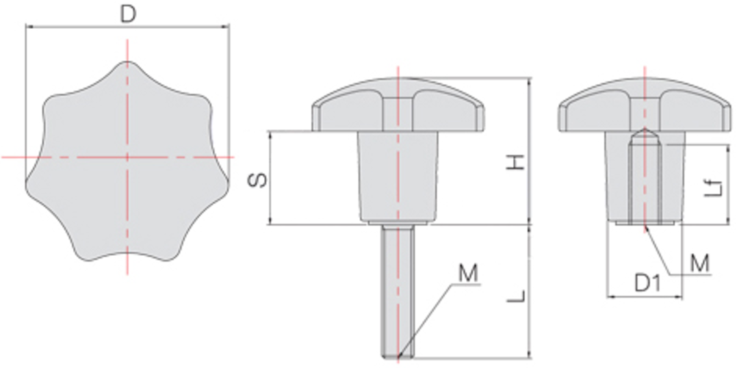 Núm vặn Buyoung M10 EKN-10 - Ảnh 5