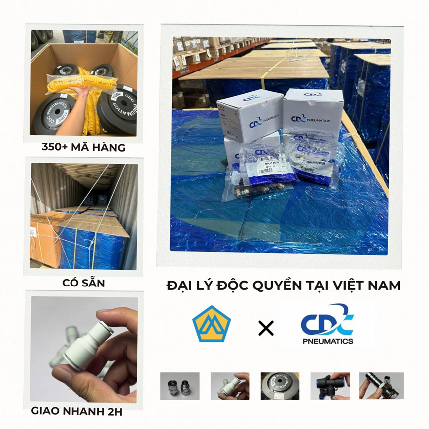 CDC Pneumatics và Mecsu - Đối tác tin cậy của mọi nhà xưởng