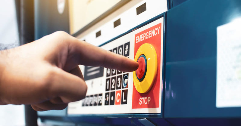 Nút Dừng Khẩn IDEC Phi 22 2NC YW1B-V4E02R - Ảnh 3