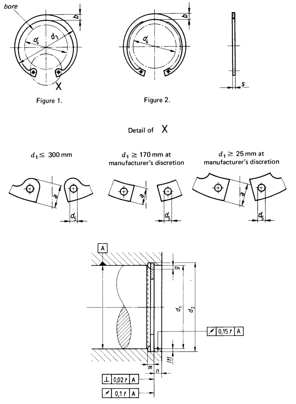 Phe Gài Lỗ Thép 65Mn DIN472 D130x4.0 - Ảnh 4
