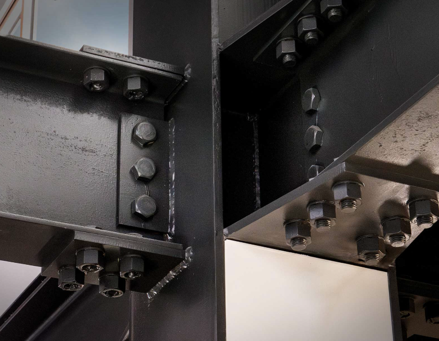 Kết cấu thép kiên cố sử dụng bulong M14 cấp bền 8.8