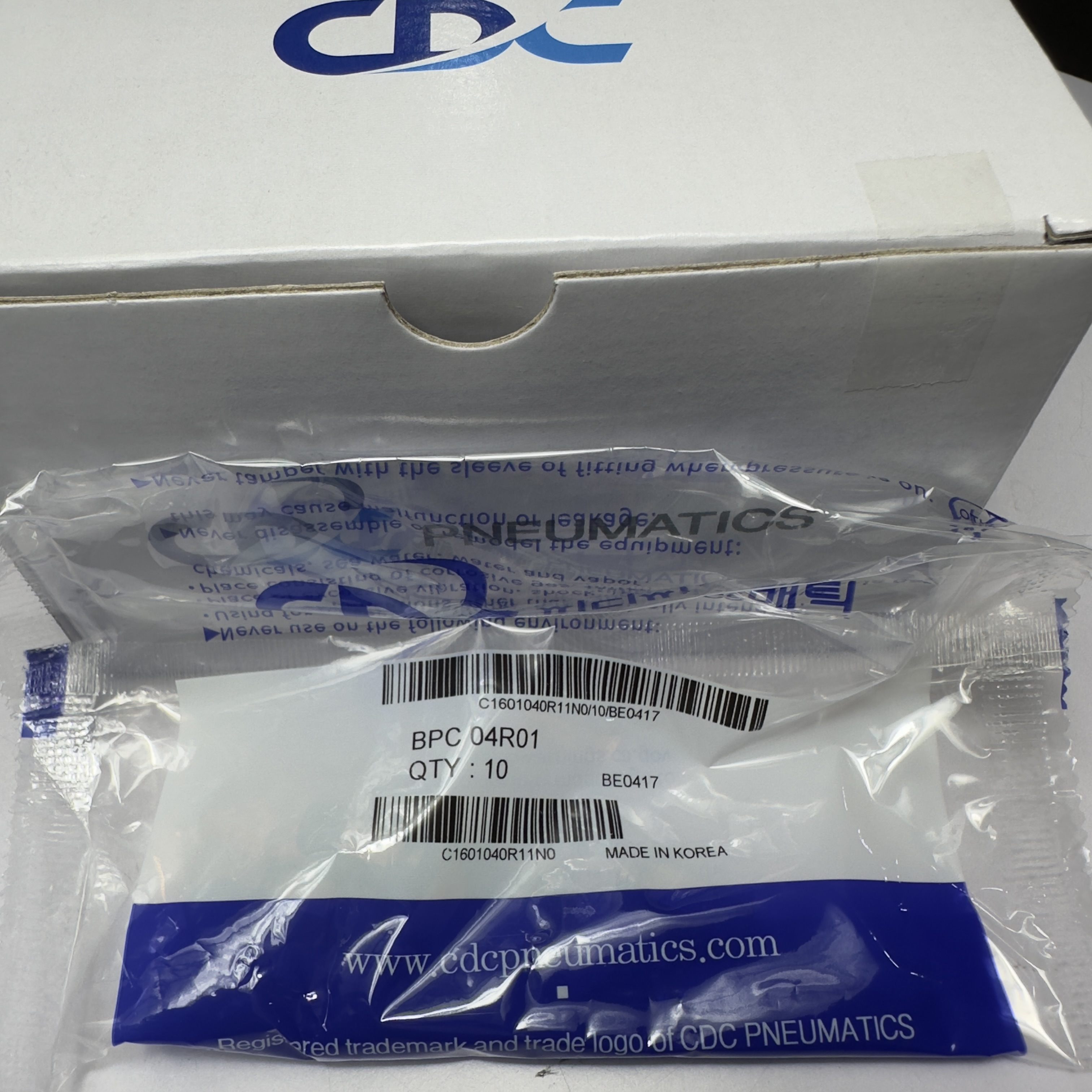 đầu nối nhanh khí nén đồng ren ngoài cdc phi 4 ren ngoài 1/8 inch CDC