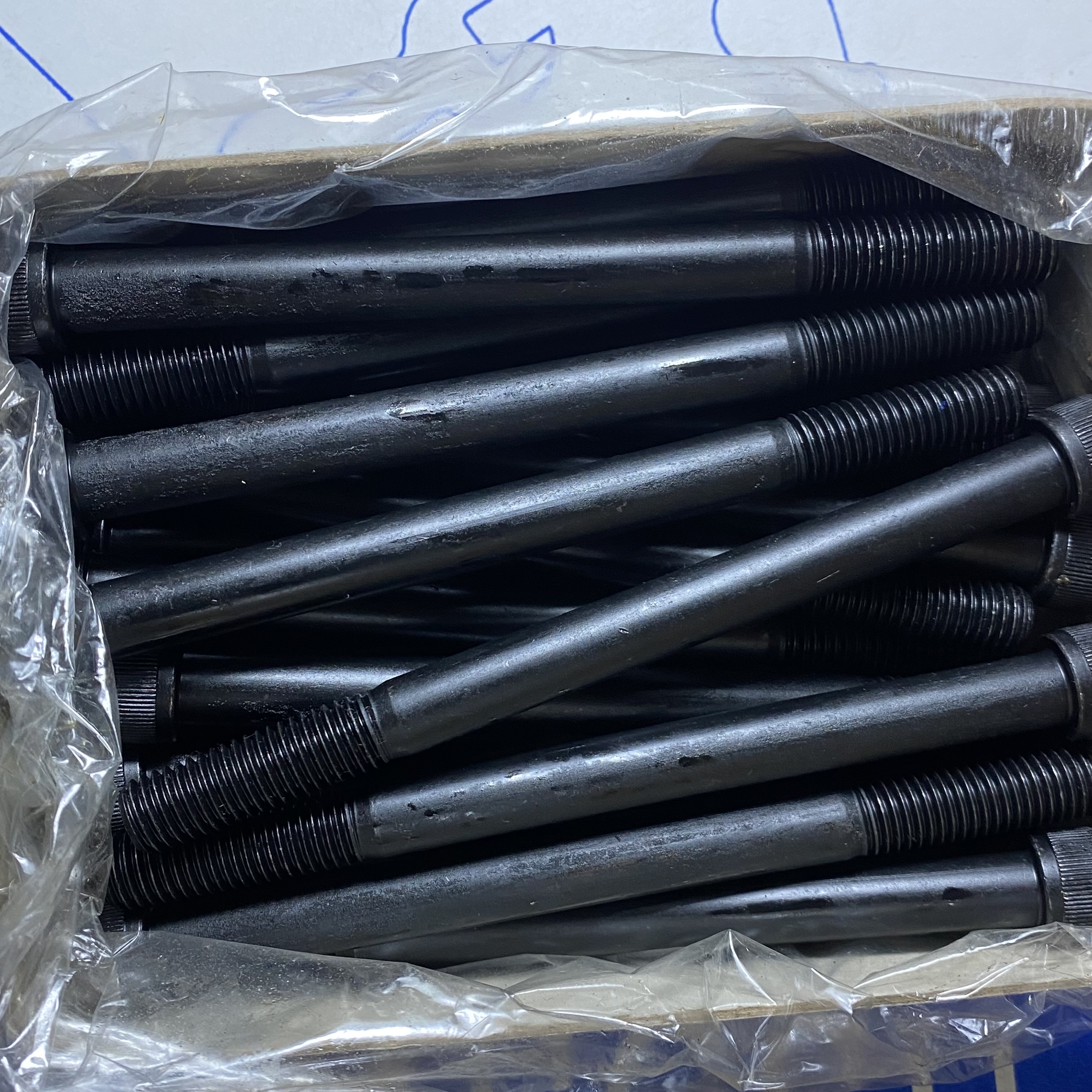 Lục Giác Chìm Đầu Trụ Thép Đen 12.9 DIN912 M5x35 Ren Lửng - Ảnh 4