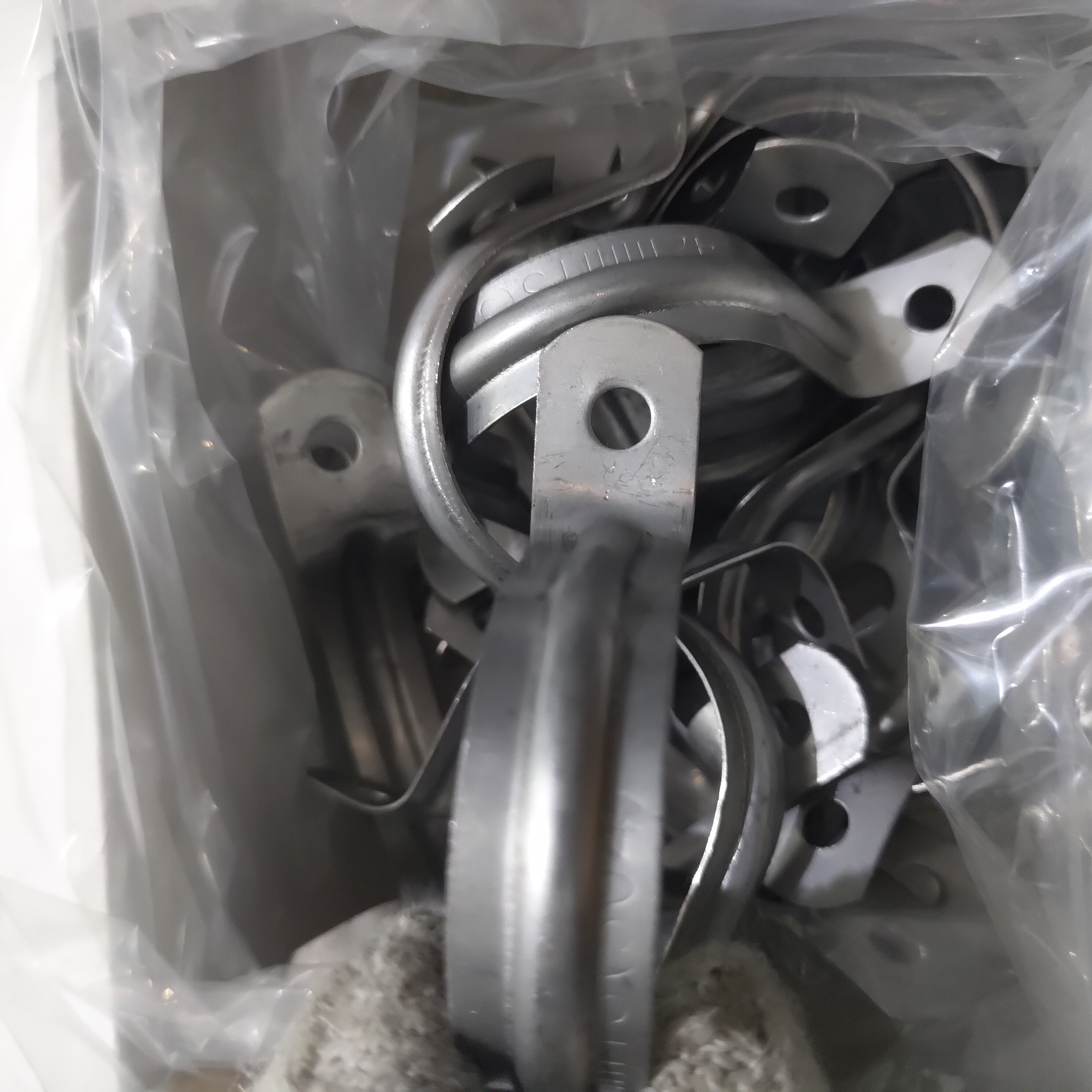 Cùm Omega Inox 304 (DN100) Ø114mm - Ảnh 8