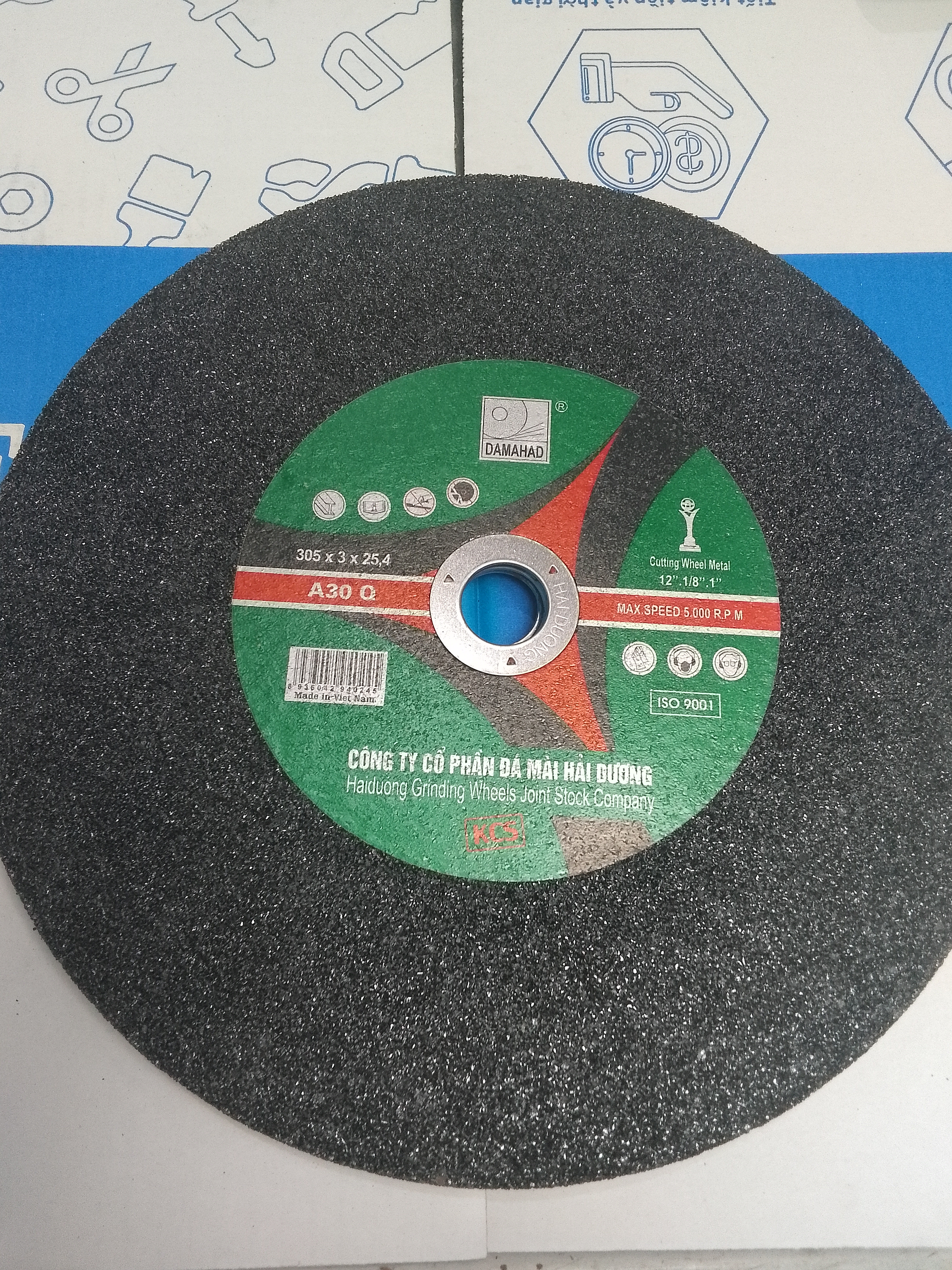 Đá Cắt Sắt Hải Dương - 305x3x25.4 - Ảnh 7