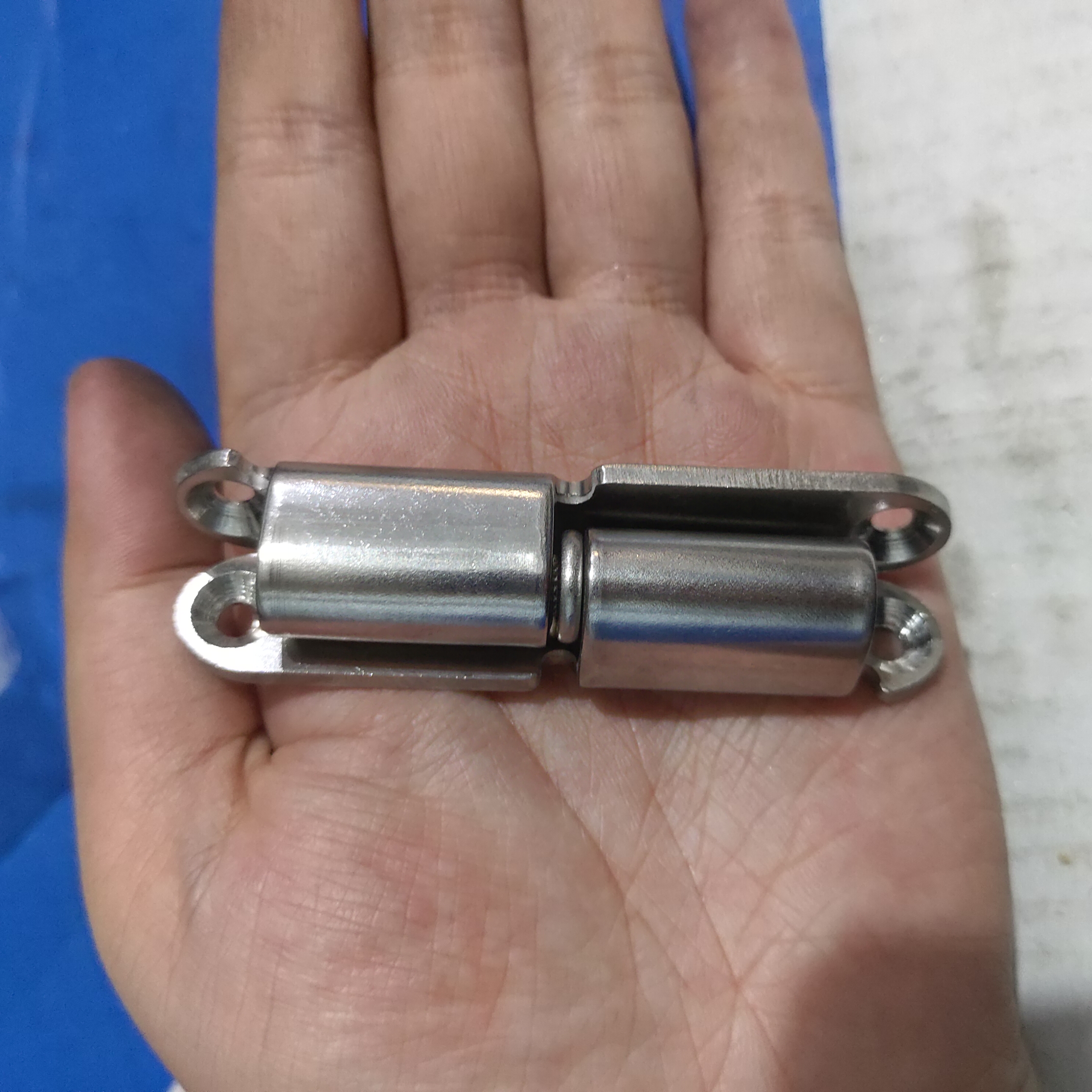 Bản lề cửa tháo rời bên trái inox 304 Buyoung 17x80 BYHS66-1-LH80S-L - Ảnh 5