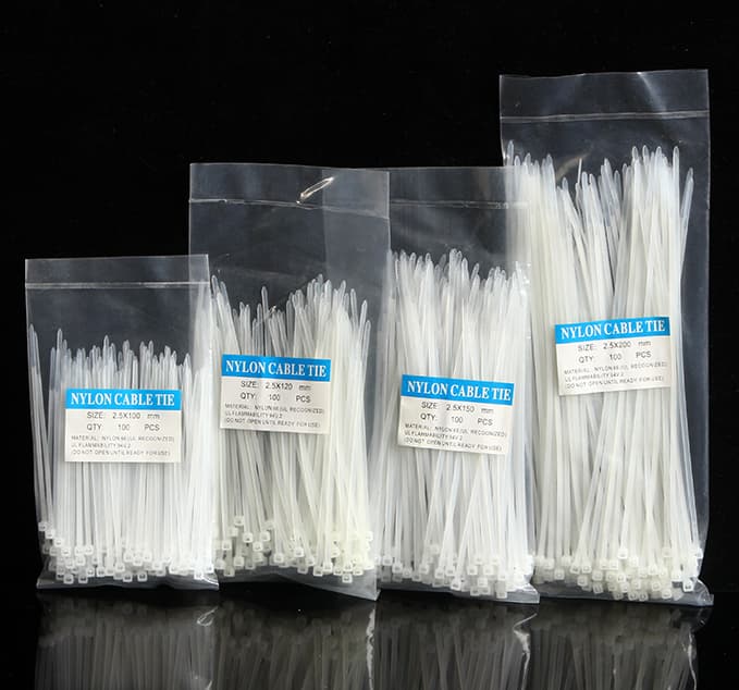 Dây Rút Nhựa Màu Trắng KST 500 x 7.6 mm K-500H - Ảnh 4