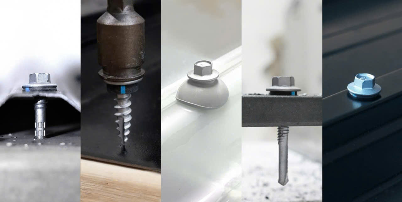 Các ứng dụng của vít bắn tôn inox trong thực tế