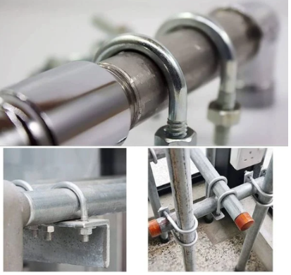 Một số ứng dụng của Cùm U Thép Mạ Kẽm