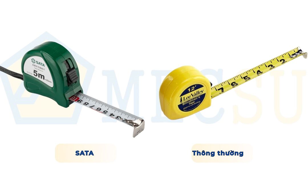 Thước Cuốn Thép 5.0M SATA 91314A - Ảnh 5