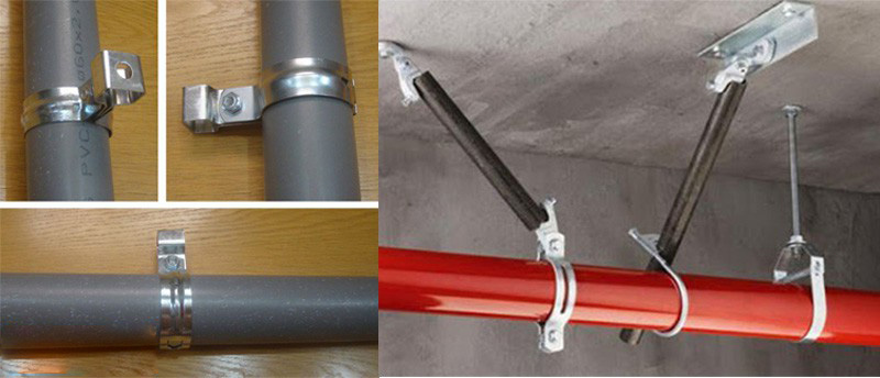 Đai Kẹp Ống Có Chân Hàn Inox 304 3.1/2Inch - Ảnh 7