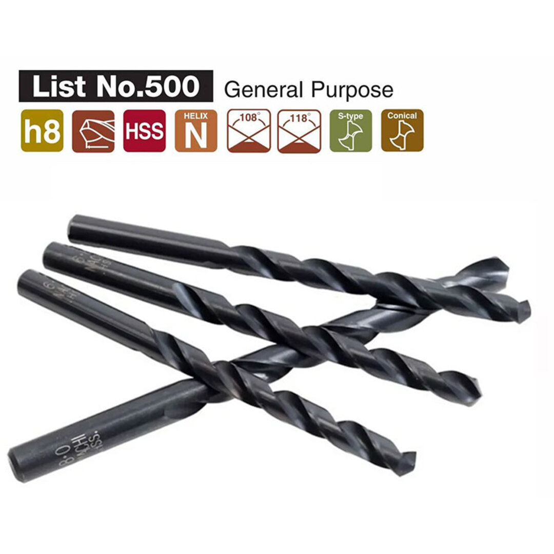 Mũi Khoan Thép List 500 Nachi D6.0 - Ảnh 10