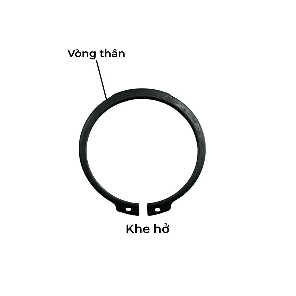 Phe Gài Trục Thép 65Mn DIN471 D185x4.0 - Ảnh 5