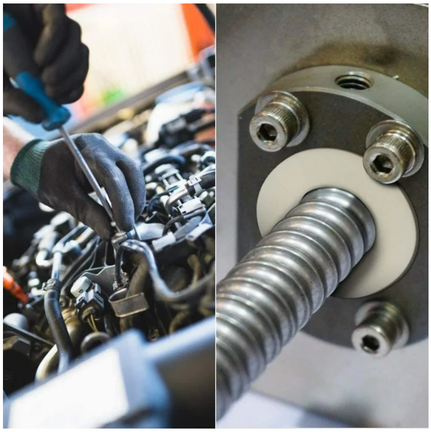 Ứng dụng của lông đền phẳng mạ kẽm trong ngành điện tử