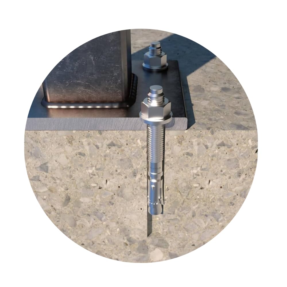 thi công tắc kê nở inox m16