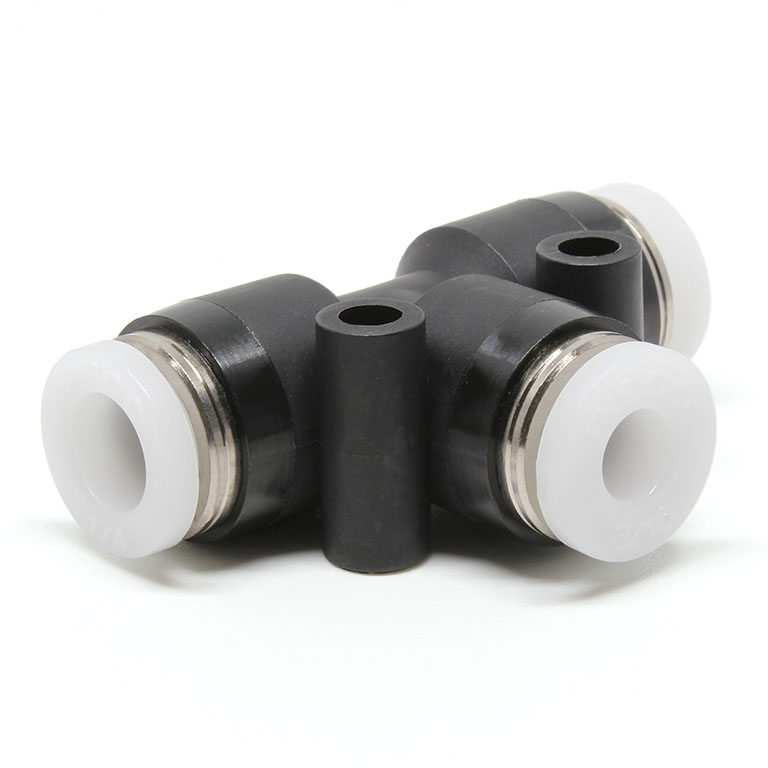 Đầu Nối Nhanh Khí Nén Chữ T Dạng Nối Giảm Pisco PEG1/4-3/16-C