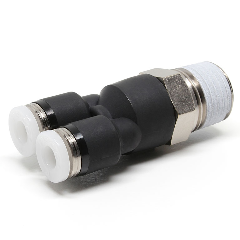 Đầu Nối Nhanh Khí Nén Dạng Chữ Y Ren Ngoài Pisco PX5/32-N2UW