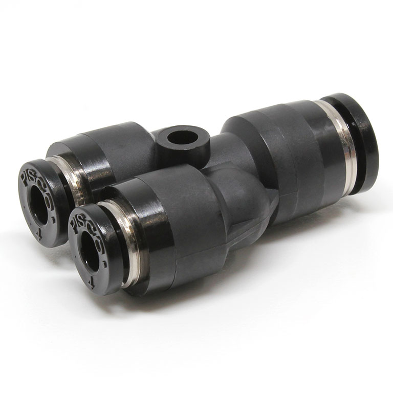 Đầu Nối Nhanh Khí Nén Chữ Y Dạng Nối Giảm Pisco PW6-4W-C