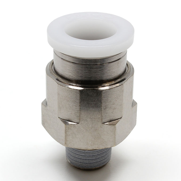 Alternative view of Đầu Nối Nhanh Khí Nén Dạng Thẳng Thân Lục Giác Ren Ngoài Pisco PC3/8-01