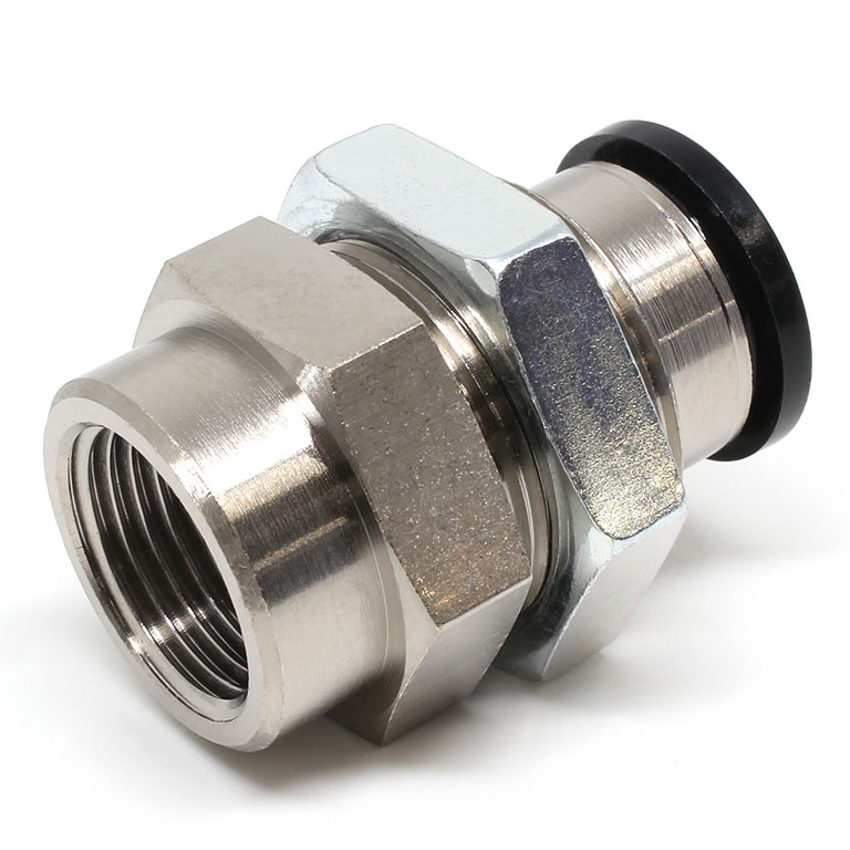 Alternative view of Đầu Nối Nhanh Khí Nén Dạng Thẳng Ren Trong Ngoài Pisco PMF1/2-N3U