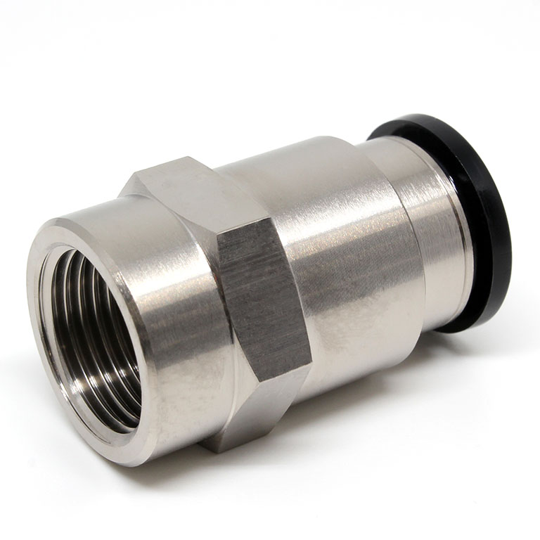 Alternative view of Đầu Nối Nhanh Khí Nén Dạng Thẳng Ren Trong Pisco PCF12-03W-C