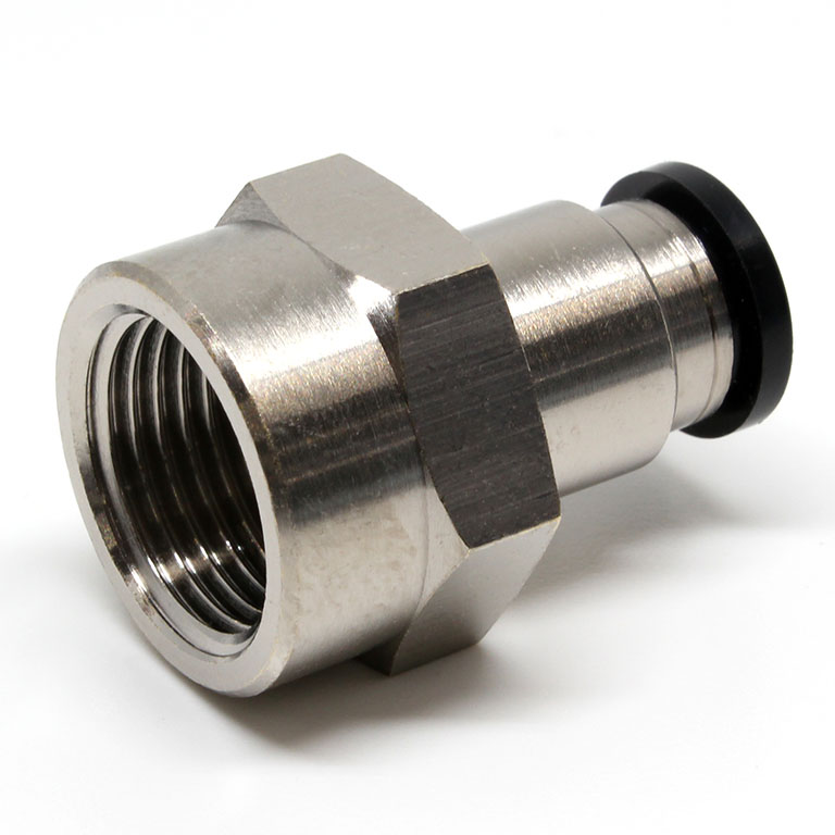 Alternative view of Đầu Nối Nhanh Khí Nén Dạng Thẳng Ren Trong Pisco PCF8-03W