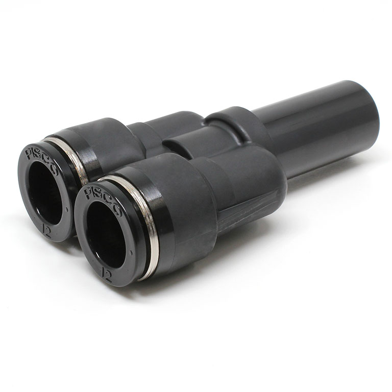 Đầu Nối Nhanh Khí Nén Giữa Ống Khí Và Fitting Dạng Nối Giảm Chữ Y Pisco PWJ16-12W
