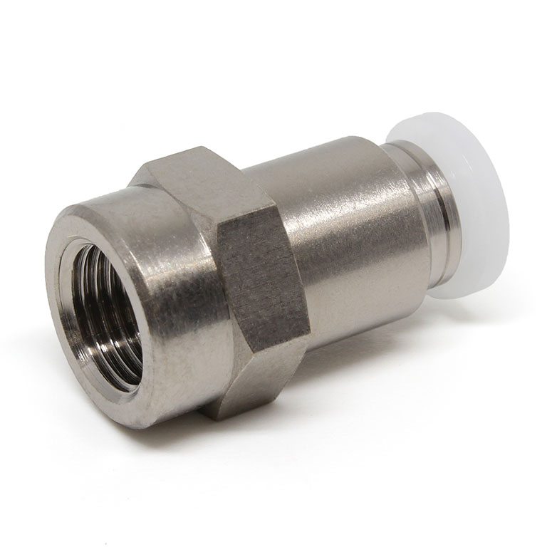 Alternative view of Đầu Nối Nhanh Khí Nén Dạng Thẳng Ren Trong Pisco PCF1/4-01-UC