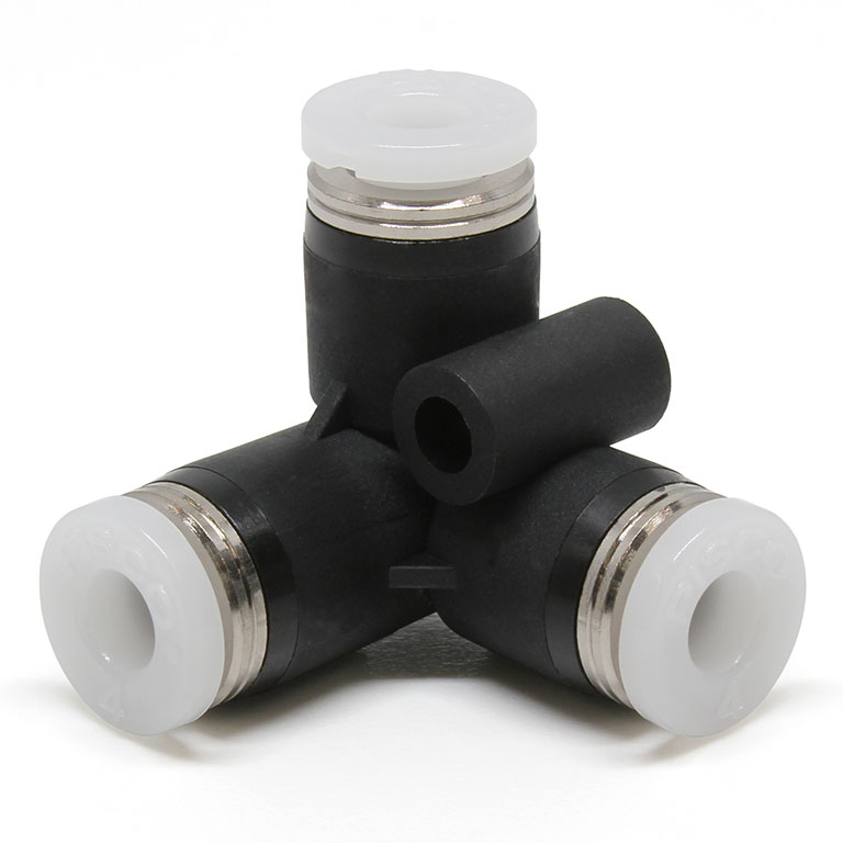 Đầu Nối Nhanh Khí Nén Chạc Ba 90° Pisco PVU5/32