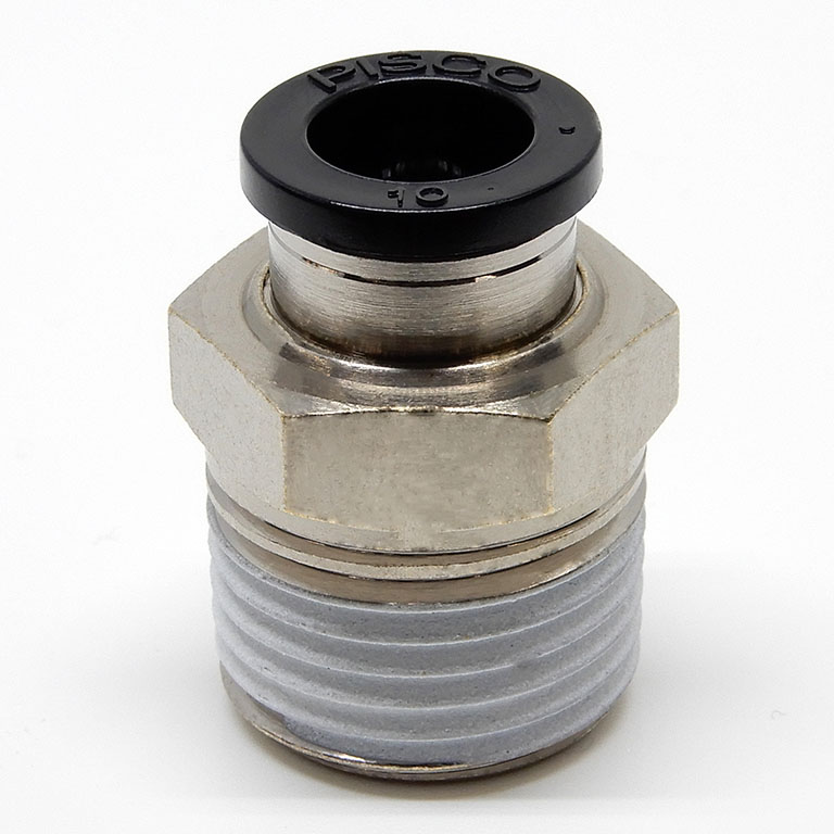 Alternative view of Đầu Nối Nhanh Khí Nén Dạng Thẳng Thân Lục Giác Ren Ngoài Pisco PC10-N4U