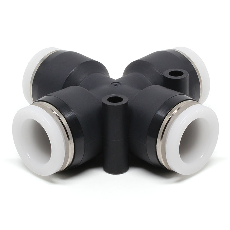 Đầu Nối Nhanh Khí Nén Ngã 4 Pisco PZA1/2