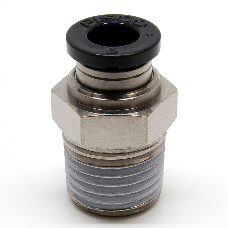 Alternative view of Đầu Nối Nhanh Khí Nén Dạng Thẳng Thân Lục Giác Ren Ngoài Pisco PC6-02W-C