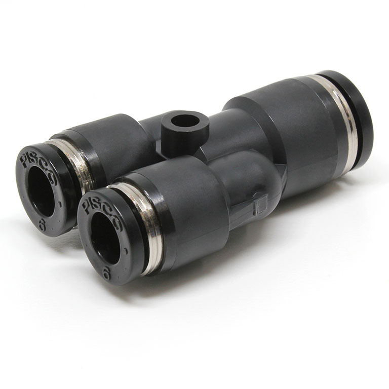 Đầu Nối Nhanh Khí Nén Chữ Y Dạng Nối Giảm Pisco PW8-6W-C