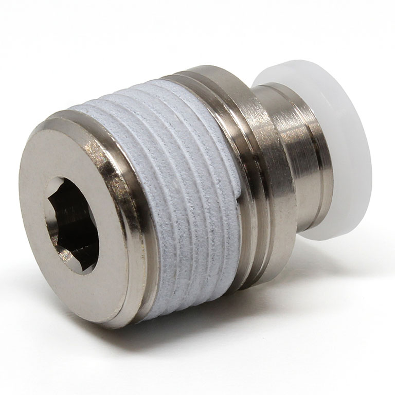 Alternative view of Đầu Nối Nhanh Khí Nén Dạng Thẳng Ren Ngoài Pisco POC5/16-03-C