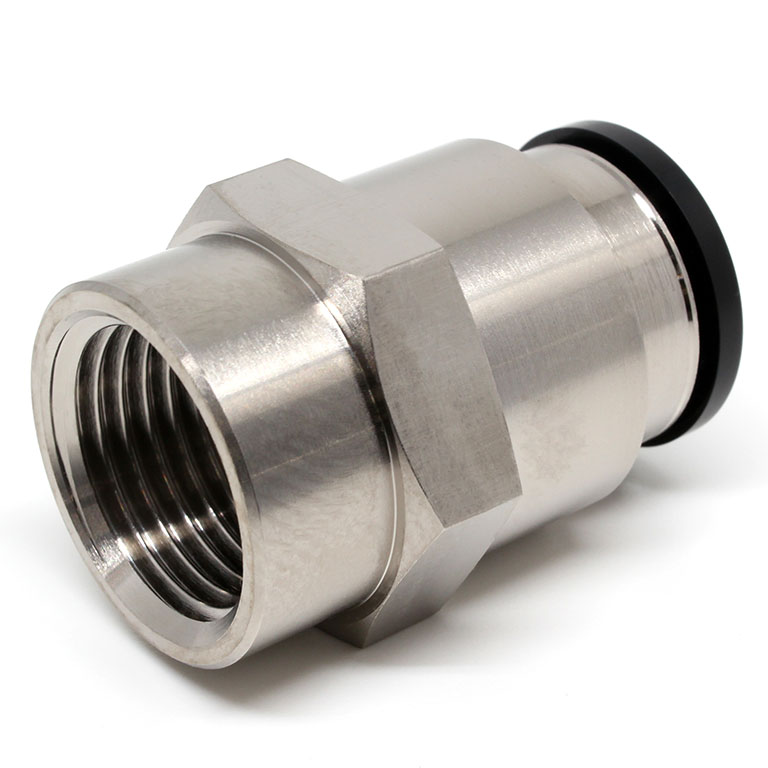 Alternative view of Đầu Nối Nhanh Khí Nén Dạng Thẳng Ren Trong Pisco PCF16-04-UC