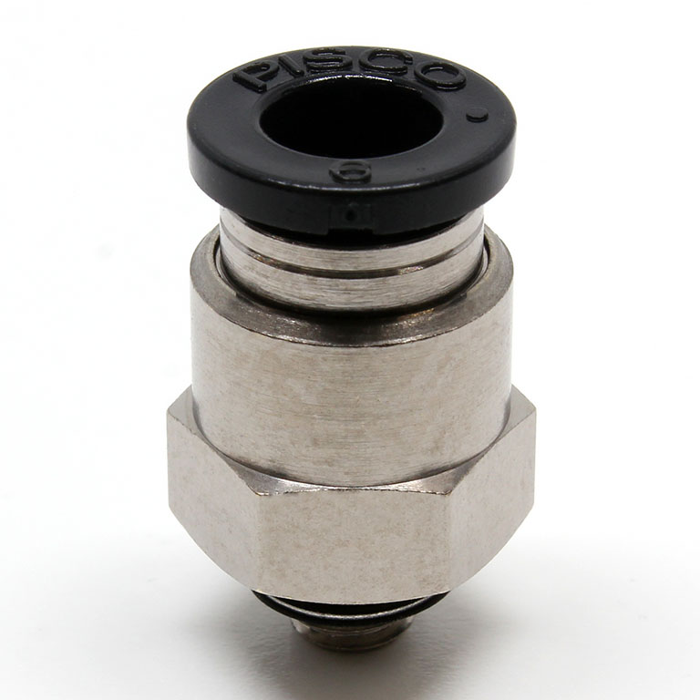 Alternative view of Đầu Nối Nhanh Khí Nén Dạng Thẳng Thân Lục Giác Ren Ngoài Pisco PC6-M5W-C