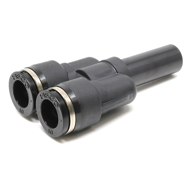 Đầu Nối Nhanh Khí Nén Giữa Ống Khí Và Fitting Dạng Nối Giảm Chữ Y Pisco PWJ12-10W