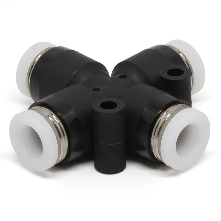 Đầu Nối Nhanh Khí Nén Ngã 4 Pisco PZA1/4