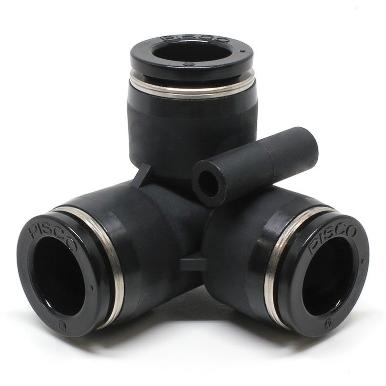 Đầu Nối Nhanh Khí Nén Chạc Ba 90° Pisco PVU12