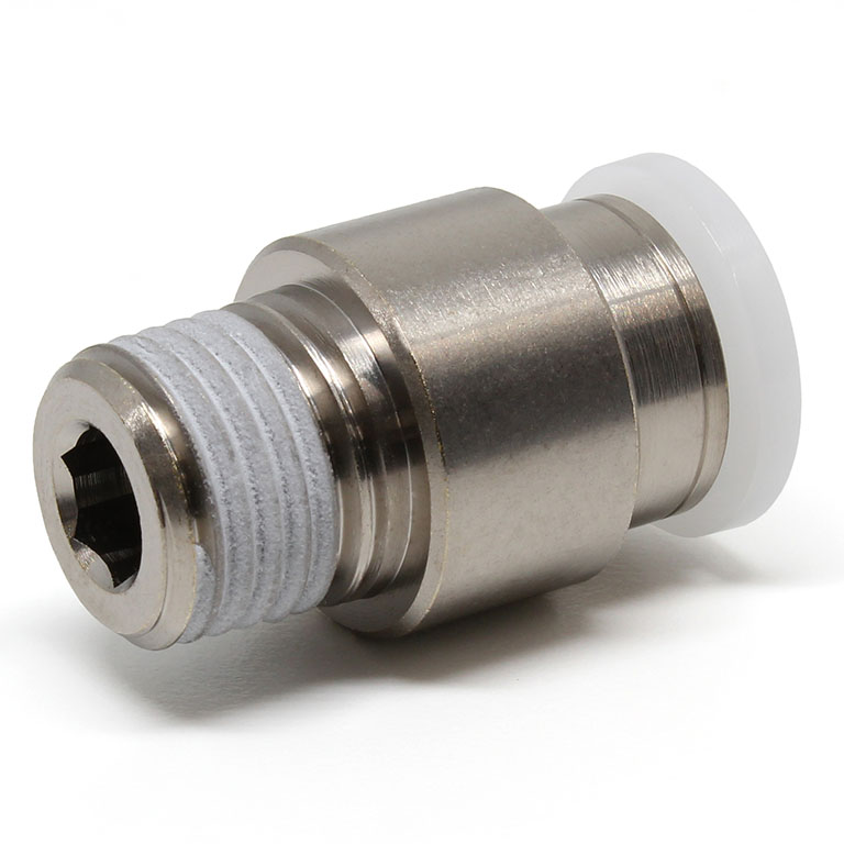 Alternative view of Đầu Nối Nhanh Khí Nén Dạng Thẳng Ren Ngoài Pisco POC3/8-02